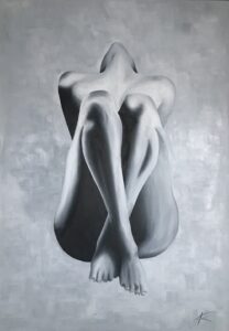 Soul 6. Oil On Canvas. 90x60 cm.